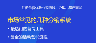 市场常见的几种分销系统